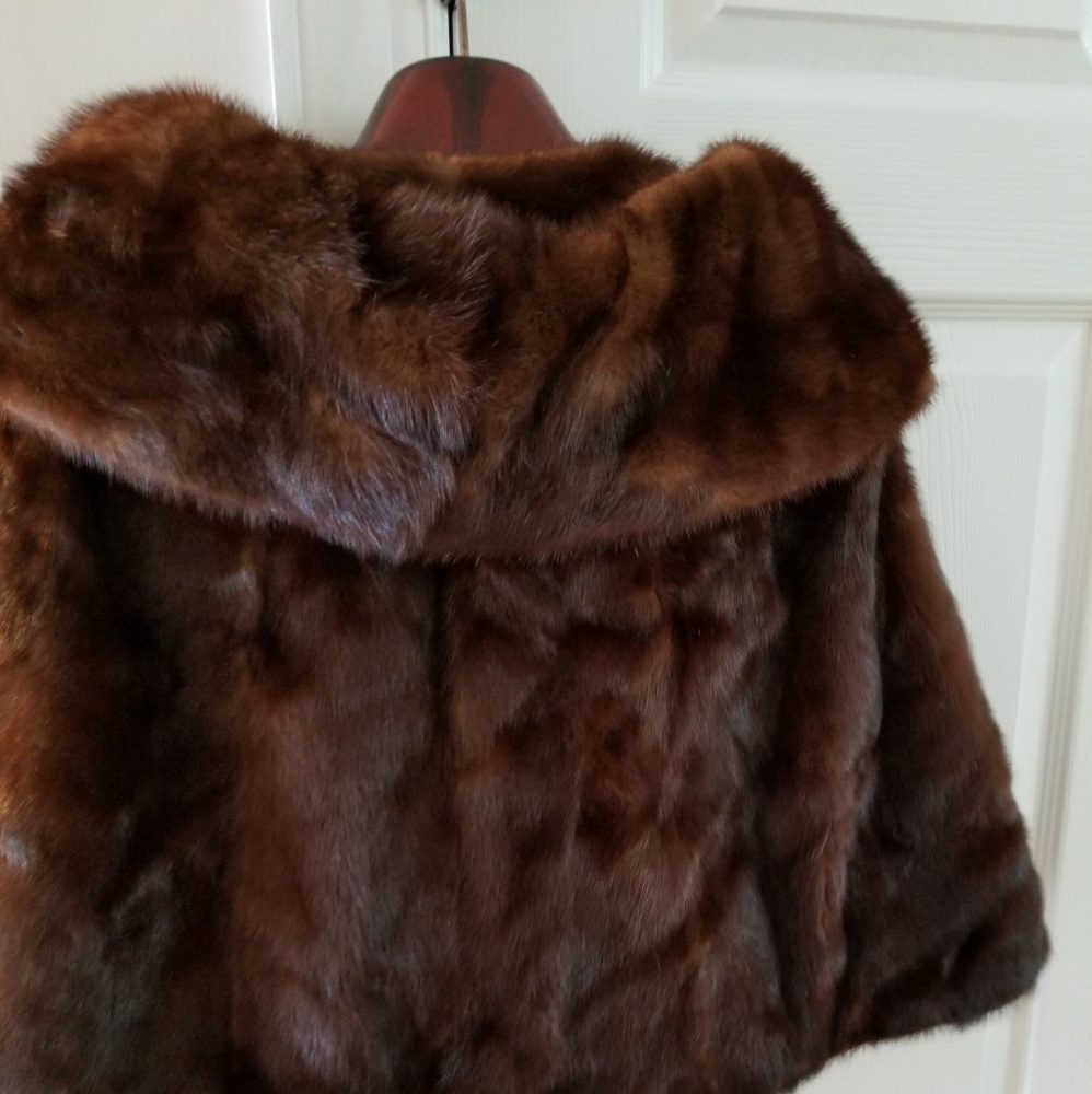 Mink stole 50s vintage